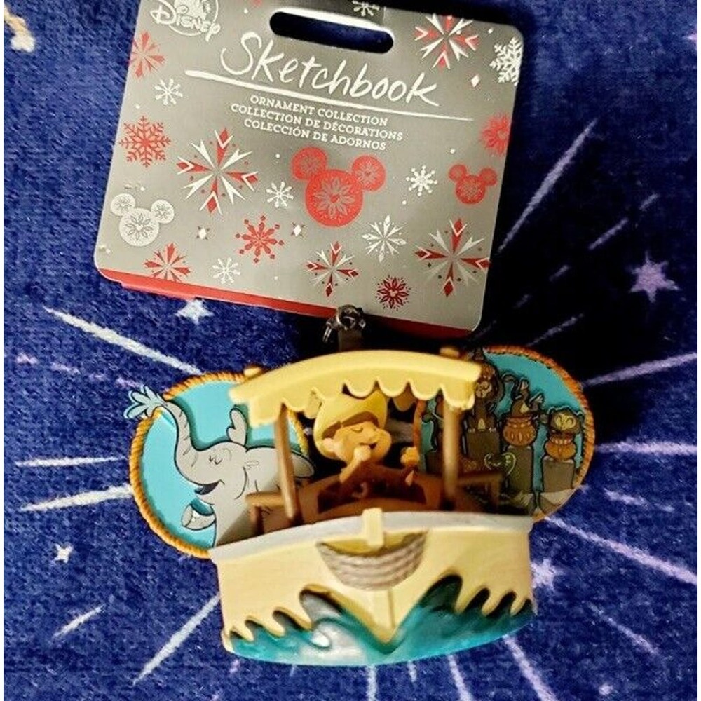2022 Disney Parks Ornament Jungle Cruise Skipper Mickey Mouse Ear Hat Christmas